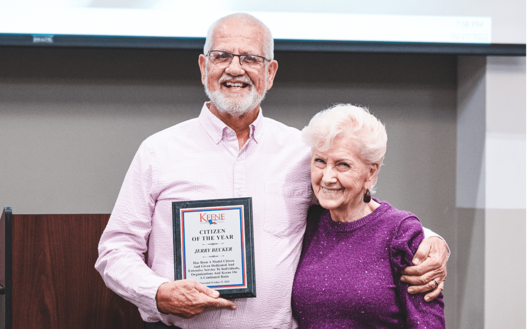Jerry Becker named citizen of year at annual banquet